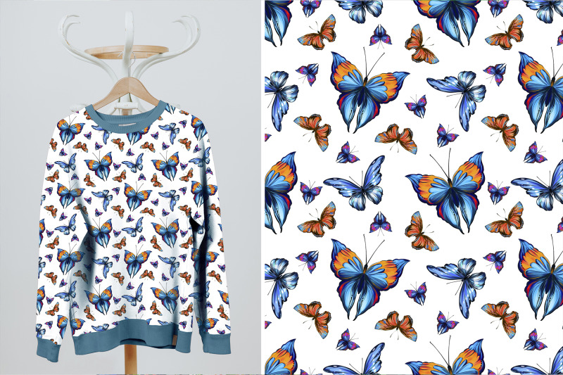 good-bye-summer-seamless-patterns