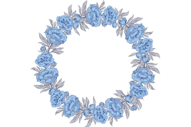 wreath-with-blue-peonies-flowers