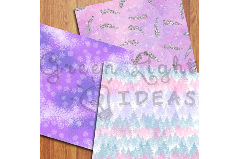 frozen-winter-backgrounds-snowflakes-textures-ice-digital-papers