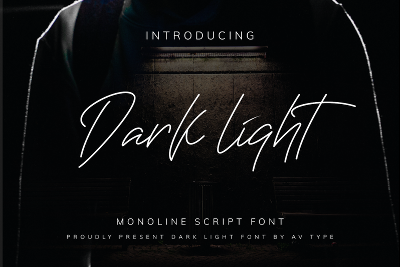 darklight-monoline-script-font