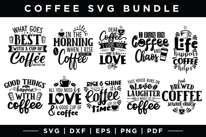Free Free 193 Coffee Svg Bundle SVG PNG EPS DXF File