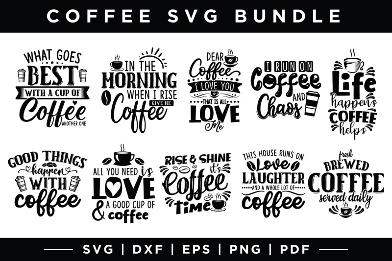 Free Free 253 Coffee Svg Bundle SVG PNG EPS DXF File