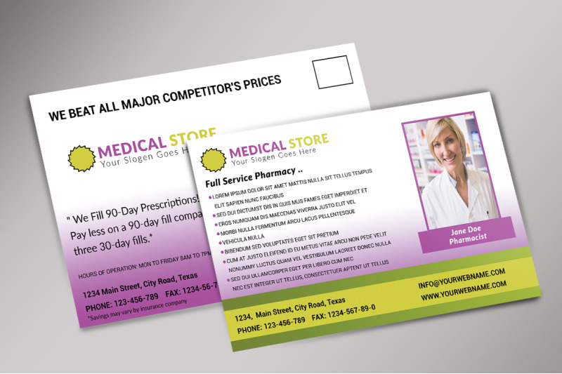 medical-store-nbsp-postcard