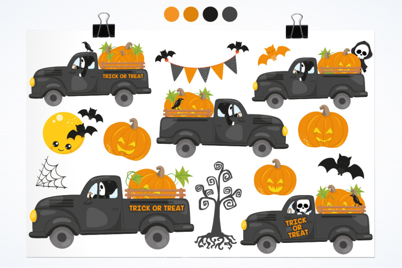 halloween-truck