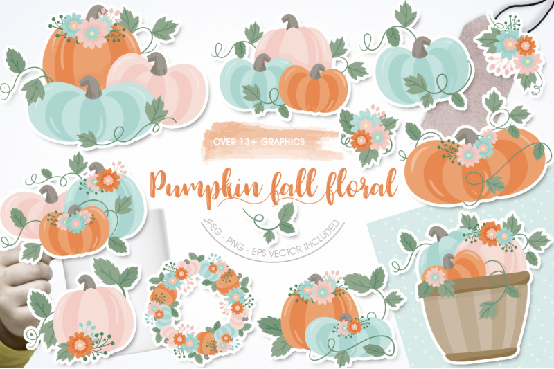 pumpkin-fall-floral