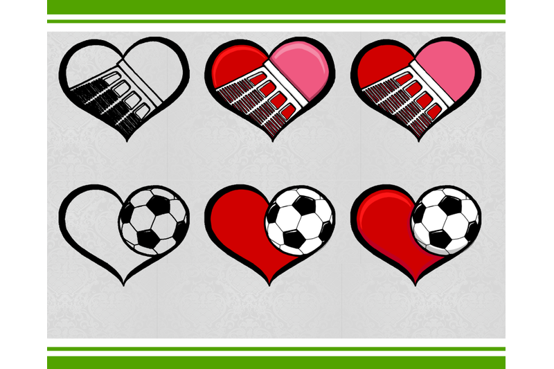 sport-hearts-soccer-baseball-football-hockey