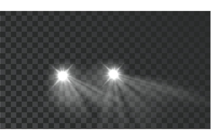 illuminated-car-light-lamps-tool-effect-vector