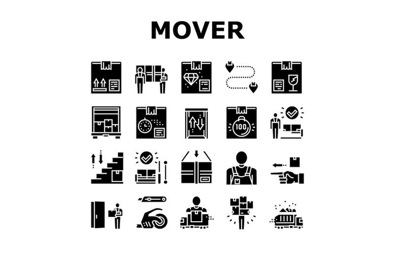 mover-express-service-collection-icons-set-vector