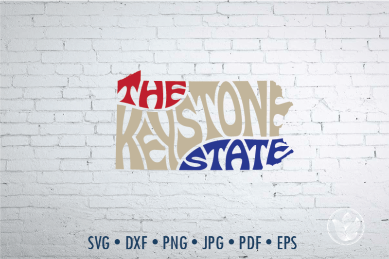 the-keystone-state-word-art-pennsylvania-svg-dxf-eps-png-jpg