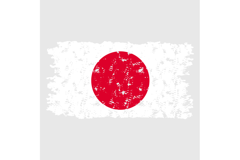 japanese-texture-flag
