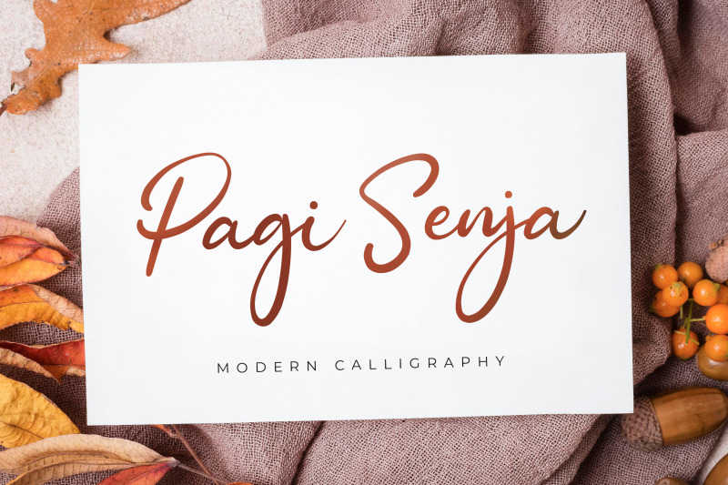 pagi-senja-calligraphy-font