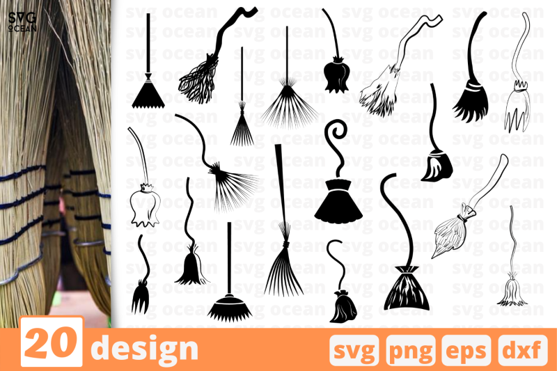 20-brooms-designs-set-cricut-svg