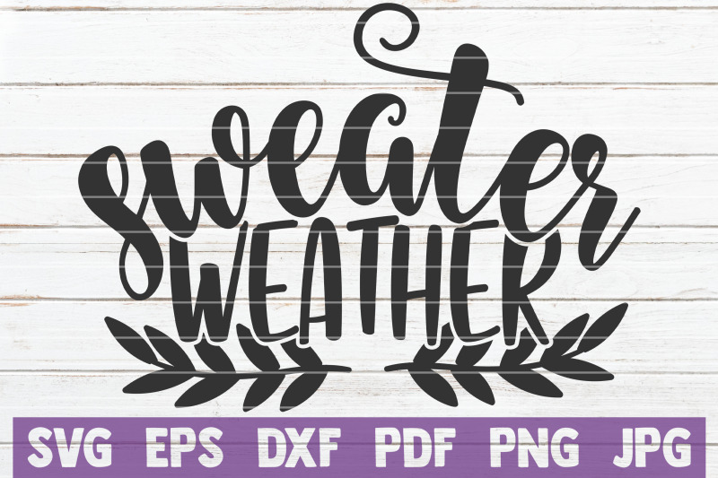 sweater-weather-svg-cut-file