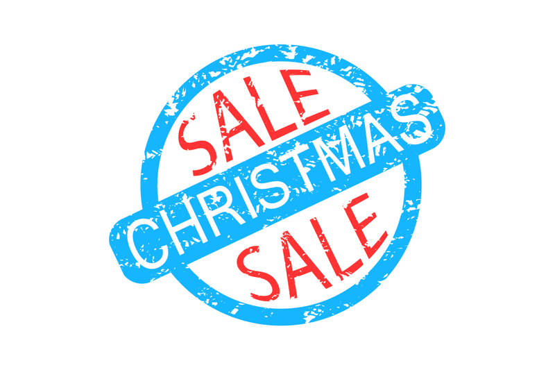 christmas-sale-rubber-stamp-colored-isolated