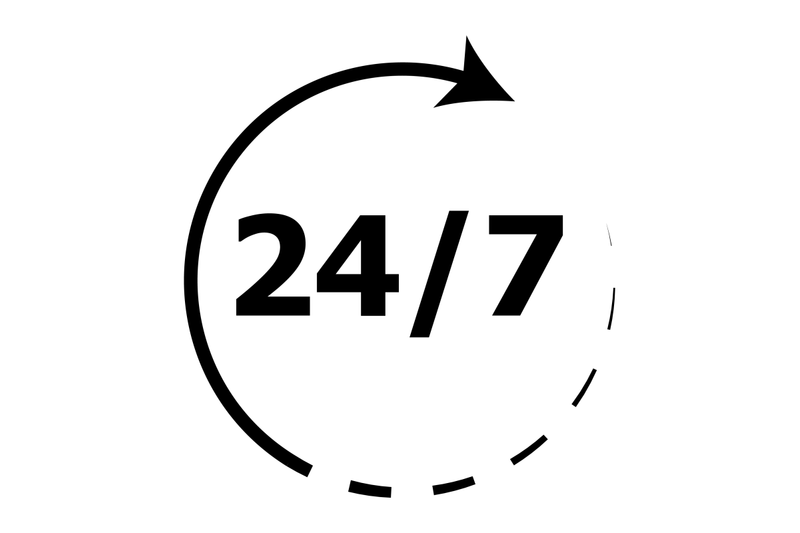 around-the-clock-24h-rotation-arrow-icon