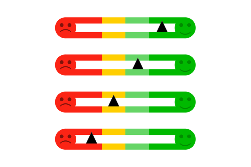 credit-score-rating-bar-with-happy-and-sad-smile