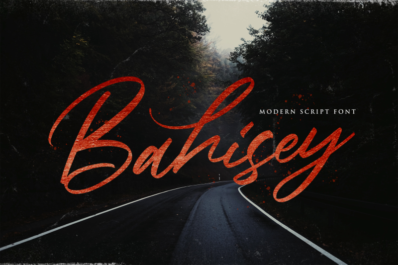 bahisey-modern-script-font