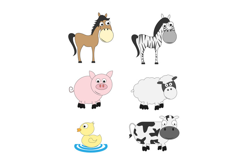 cute-animal-cartoon-simple-vector-illustration