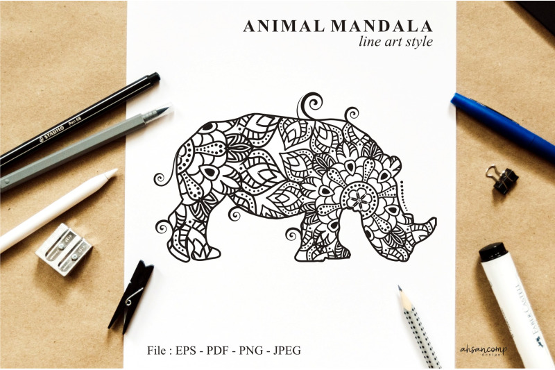 rhino-mandala-vector-line-art-style