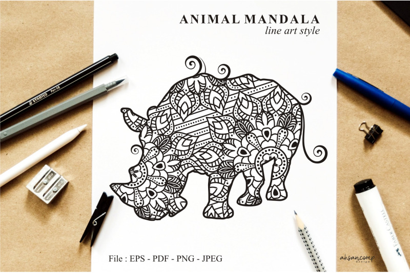 rhino-mandala-vector-line-art-style