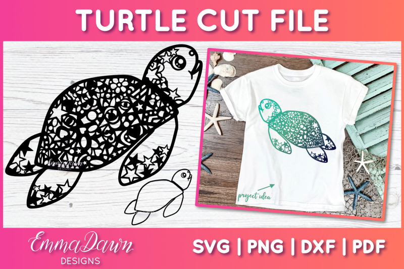 turtle-svg-zentangle-cut-file