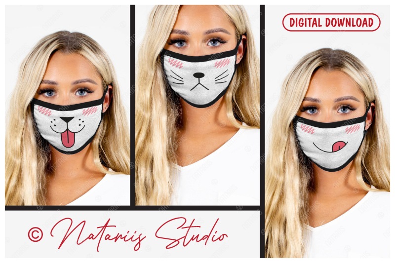 25-cute-mouths-for-medical-face-mask-svg-kawaii-style
