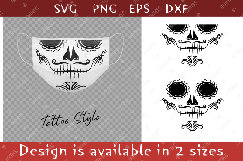 svg-bundle-3-elegant-sugar-skulls-designs-for-face-mask