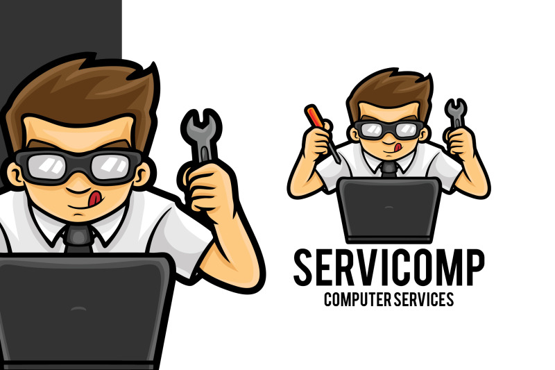 computer-service-logo-template