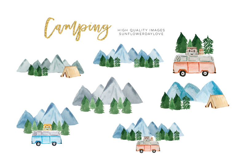 camping-clipart-mountain-backpacking-clip-art