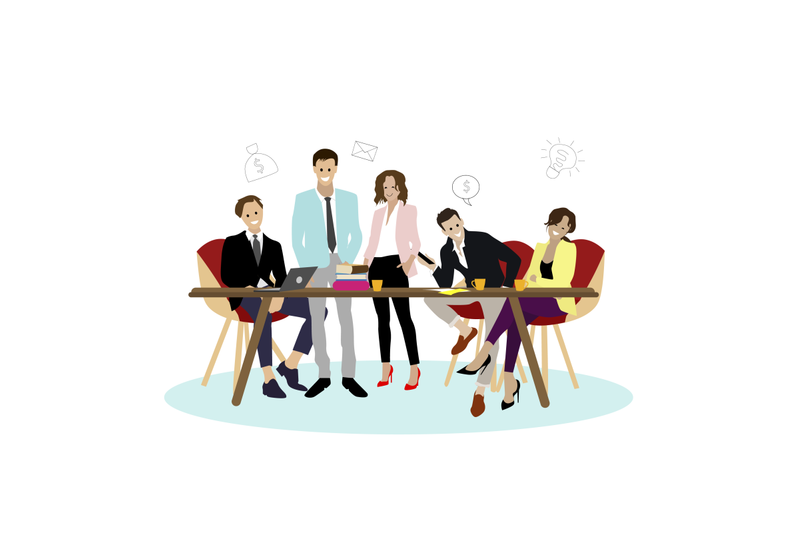 happy-team-office-business-man-and-woman-vector