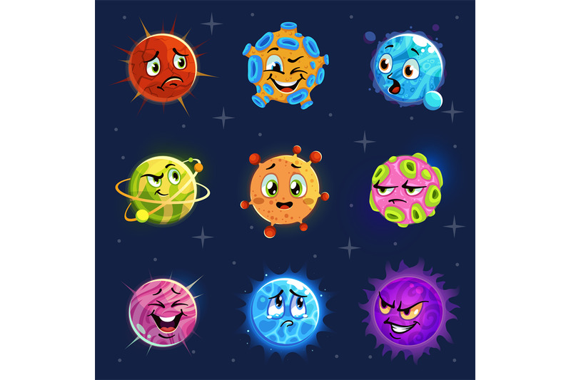 emoji-planets-cute-colorful-planets-stickers-kids-astronomy-comics-o