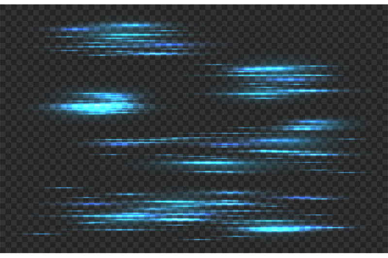 light-speed-lines-car-fast-motion-trail-effect-horizontal-neon-linea