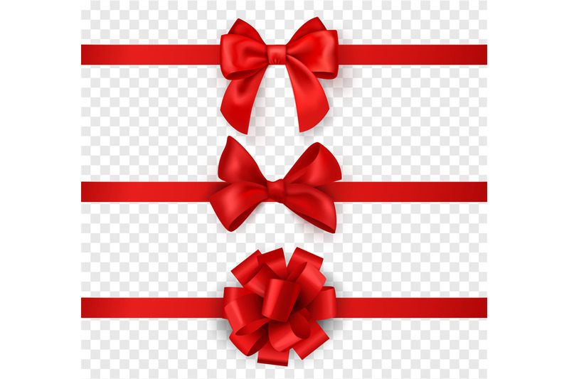 gift-bows-with-ribbons-horizontal-silk-red-ribbon-with-decorative-bow