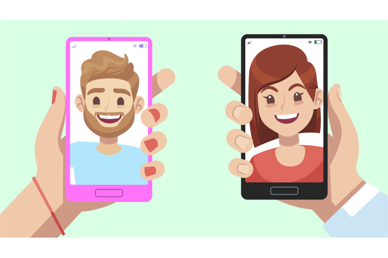 smartphone-with-virtual-relationship-app-hands-holding-mobile-with-ma