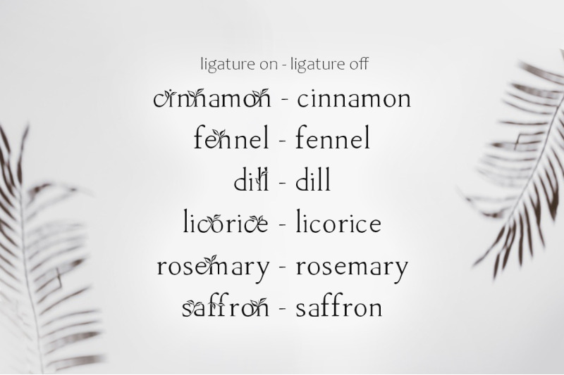 herb-floral-serif-ligature-font