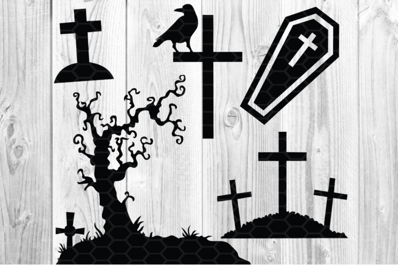 halloween-graveyard-silhouette-svg