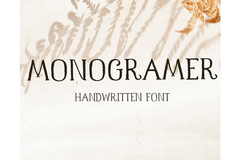 monogramer-classic-and-rustic-hand-lettered-font