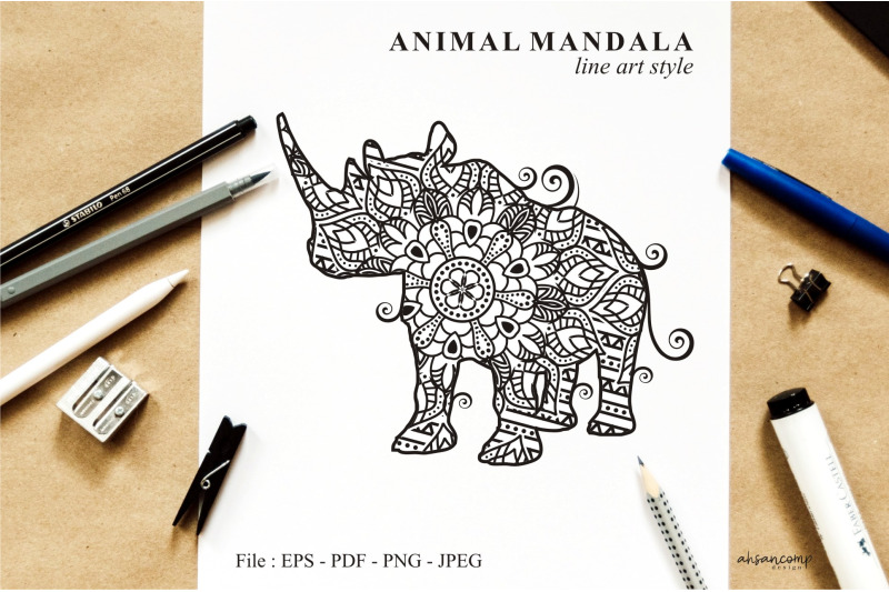 rhino-mandala-vector-line-art-style