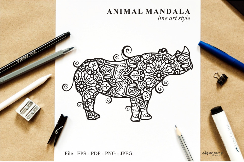 rhino-mandala-vector-line-art-style