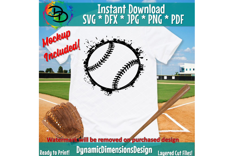 Free Free Baseball Splatter Svg 194 SVG PNG EPS DXF File