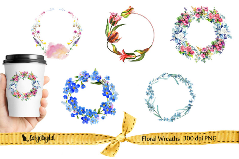 floral-wreaths-clipart-png-transparent-individual-files