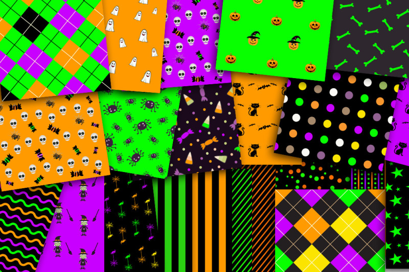 cute-halloween-scrapbooking-patterned-papers