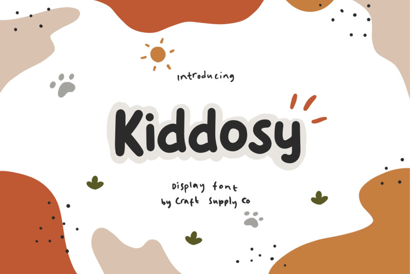 kiddosy-playful-display-font