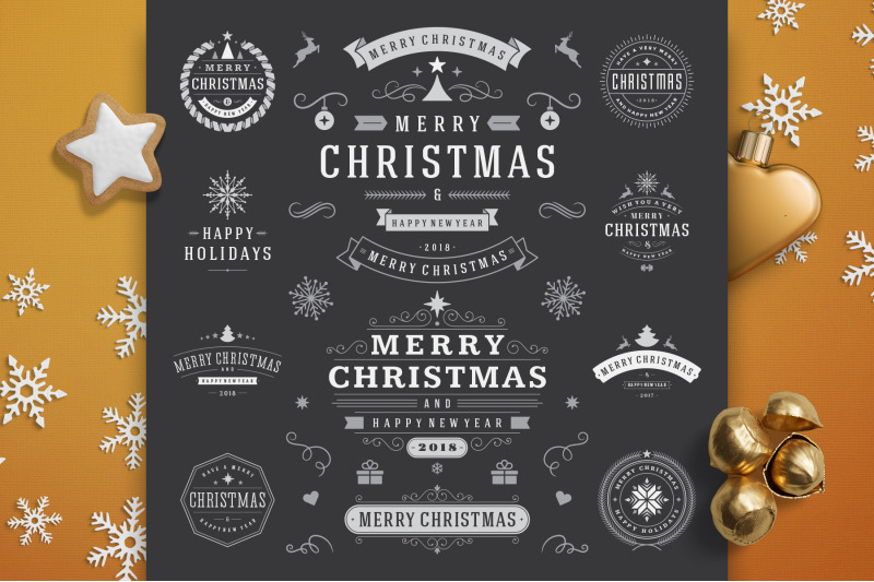 christmas-30-labels-and-badges