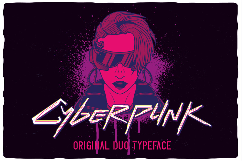 cyberpunk-font-duo