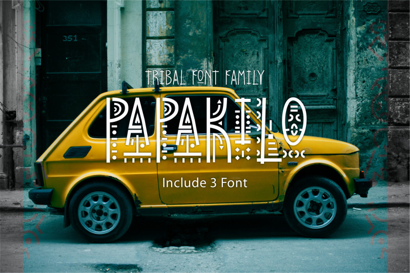 papakilo-tribal-font-family