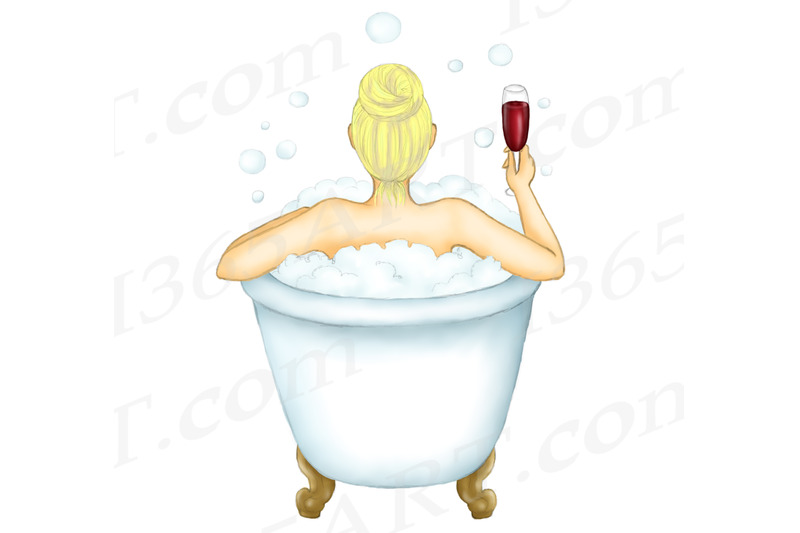 woman-in-bathtub-clipart-self-care-png