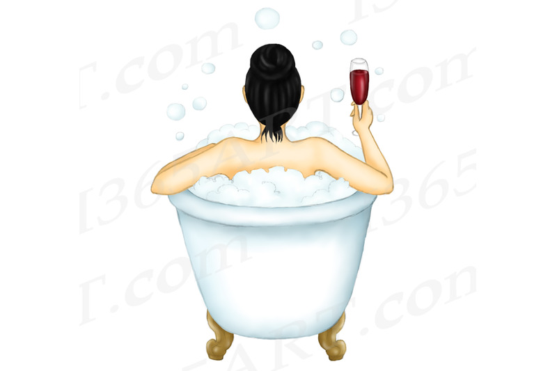 woman-in-bathtub-clipart-self-care-png