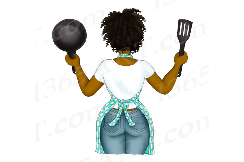 black-cooking-girl-clipart-black-woman-clipart