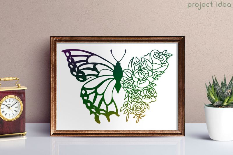 Free Free 101 Butterfly And Flower Svg Free SVG PNG EPS DXF File